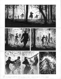 Steve Cuzor - Le combat d’Henry Fleming - Planche originale