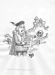 Kes - Hamlet (Dentiste) - Planche originale