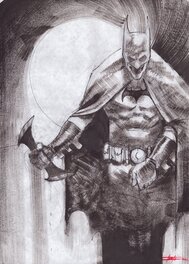 Luca Strati - Batman - Original Illustration