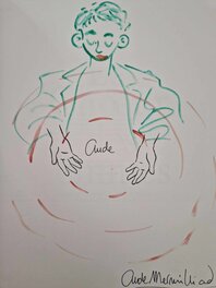 Dédicace de Mermilliod dans le choeur des femmes