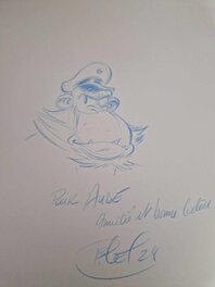 Dédicace de Pilet dans Mickey contre l'alliance maléfique