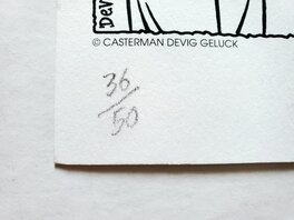 Numéroté : 36/50 Numéroté : 36/50