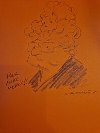 Dédicace de Casado dans un peu de tarte aux épinards tome 2