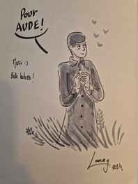 Dédicace de Giraud dans Soleil Glacé