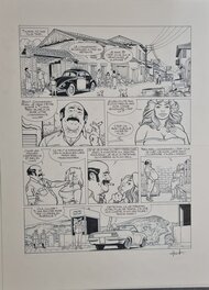 Alain Henriet - Xiii mistery - traquenards et sentiments - Planche originale
