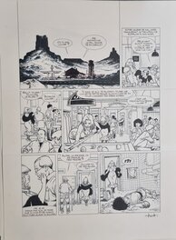 Alain Henriet - XIII mistery - traquenards et sentiments - Planche originale