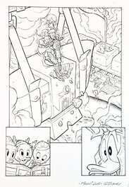 Vitale Mangiatordi - Donald Quest - The moon of the Dragon - Planche originale