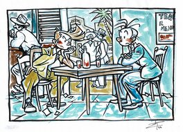 Rubén Pellejero - Spirou et Fantasio - Illustration originale
