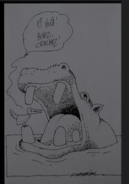 Le pluvian fluviatile (Image dessinée du dentiste).