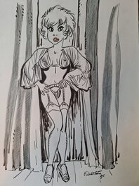 François Walthéry - Natacha en porte- jaretelles - Comic Strip