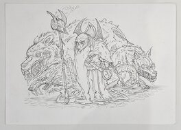 oTTami - Recherche de Personnage Magica Tenebrae - Œuvre originale