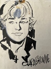 Ticonderoga- Clara Brown a Sgt Kirk character in the back of a Ticonderoga page