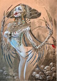 Ma Yi - Dame Démoniaque - Illustration originale