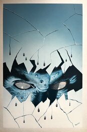 Terry Oakes - Demon  - Horror Novel Cover Art - Couverture originale