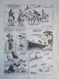 Bruno Marraffa - Ken Parker #24, p.93 - Original Illustration