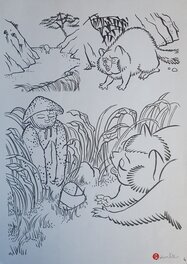 Illustration originale - Nippon Folklore, p.4