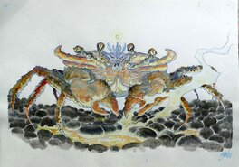 Original Illustration - Crabe des Laves
