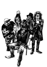 Johann Guyot - La crème du metal - Illustration originale