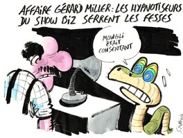 Simon Mitteault - Kaa - Original Illustration