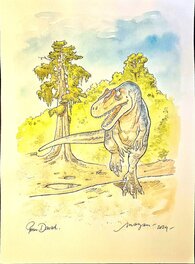Mazan - Dino - Illustration originale