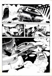 Claudio Villa - Studio preliminare per il personaggio Nathan Never - Comic Strip