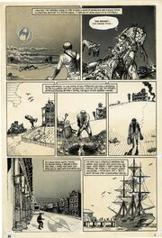 Jack Jackson - Jack Jackson (Jaxon) Skull Comix #4 The Hound page 7 Original Art (Last Gasp) - Planche originale