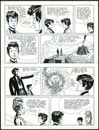 Hugo Pratt - Corto Maltese - Rendez-vous à Bahia pag. 13 - PIF 59 - Planche originale