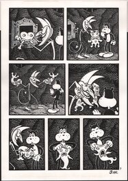 Jim Woodring - Woodring, Jim - Frank - Frank's High Horse - Pag 7 - Comic Strip