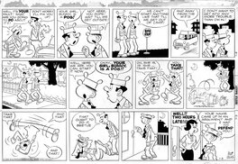 Beetle Bailey Sunday page 1-3-1960