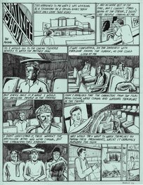 Anand Shenoy - Bubbles #14 pg. 20 (2022) / Zoo #4 pg. 64 (2024) - "Matinee Show" - Planche originale