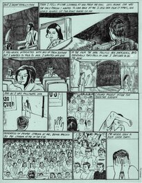 Anand Shenoy - Bubbles #14 pg. 21 (2022) / Zoo #4 pg. 65 (2024) - "Matinee Show" - Planche originale
