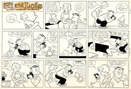 Dik Browne - Hi and Lois Sunday page 10-28-1962 - Comic Strip
