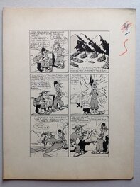 La Planche 3 du Gus et Gaëtan 11 au format entier de : 25 X 32,5 Cm