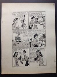 La Planche 3 du Gus et Gaëtan 16 au format entier de : 25 X 32,5 Cm
