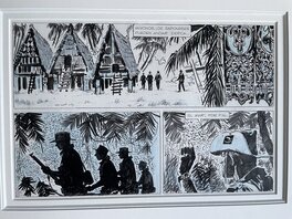Hugo Pratt - Hugo Pratt - Ernie Pike - Planche originale