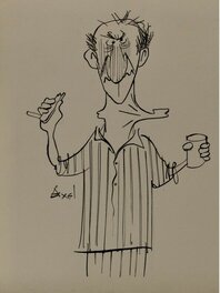 Alexandre Koltchac dit Axel - Accident de brosse à dents (Dentiste) - Original Illustration