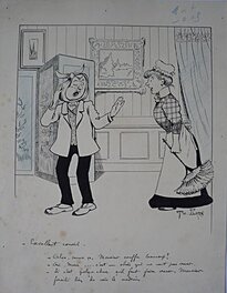 Julien Lagrange dit Th. Barn - Excellent conseil (Dentiste) - Original Illustration