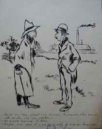 Albert Bertrand - Logique (Dentiste) - Original Illustration