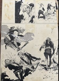 Arturo Del Castillo - Garrett El Montaraz - Planche originale