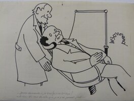 M. Bonnard - Dentiste - Original Illustration