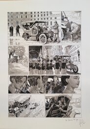 Eric Liberge - Le Suaire - Turin 1898 - Planche originale