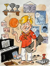 Simon Mitteault - Portrait sur mesure - Original Illustration
