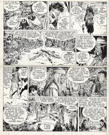 Planche originale - 1977 - Blueberry : Nez Cassé