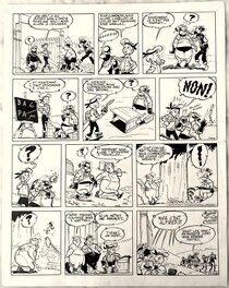 Albert Uderzo - Jehan Pistolet  pl. 114 - Planche originale