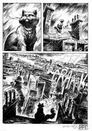 Paolo Martinello - Martinello, Dylan Dog#458, Sette Vite, planche n°1, 2023. - Planche originale