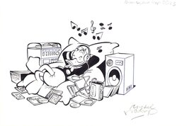 Michel Nadorp - Michel Nadorp | Donald Duck illustration - Original Illustration