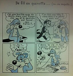 Paul Coutant - Pif (dentiste) - Planche originale