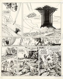 Jean-Claude Mézières - Les foudres d'hypsis - Planche originale