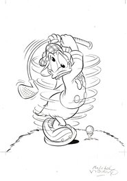 Michel Nadorp - Michel Nadorp | 2002 | Donald Duck cover Dubbelpocket 13 - Original Cover