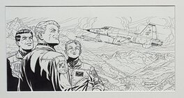 Francis Bergèse - Buck Danny - Original Illustration